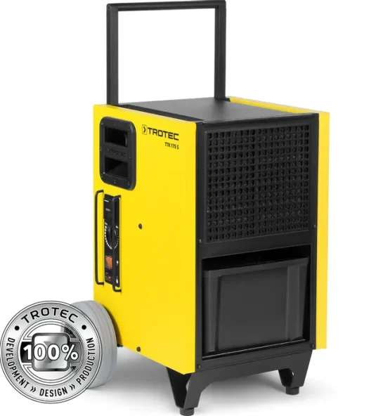 Munters ML Series industrial desiccant dehumidifier for warehouse humidity control and pharma compliance.