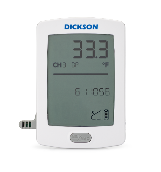 Fresh Tag 1 single-use USB temperature data logger with 90-day recording capacity.